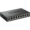 Image de D-Link DGS-108 L2 Gigabit Ethernet (10/100/1000) Noir en occasion ou reconditionné