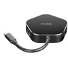 Image de D-Link DUB-M420 - station d'accueil - USB-C / Thunderbolt 3 - HDMI