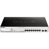 Image de Commutateur - D-Link - DGS-1210-10MP - 8 ports PoE+ - 2 ports Gigabit SFP - L2+ intelligent