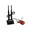 Image de D-link dwa-x582 carte pcie wifi 6 ax3000 avec bluetooth 5.0, mu-mimo, bibande, antennes détachables à gain élevé, wpa3, avec support de profil bas, compatible avec windows DWA-X582
