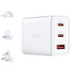 Image de D-Link DCP-651 adaptateur secteur - GaN - 2 x USB-C, USB type A - 65 watt