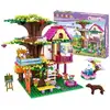 Image de Jeu de construction cabane dans les arbres 613 pieces stem avec led