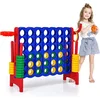 Image de Jeux Puissance 4 Géant Pour Enfant, Jeu De Société 3 En 1 Avec Panier De Basket-ball