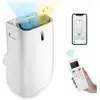 Image de Costway climatiseur mobile 5 en 1 r290 14000btu [classe énergétique a] contrôle télécommandeapp chauffage rafraîchissement déshumidification ventilateur et mode nuit