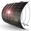 Image de DOKIO 4PC Panneau Solaire Souple 98W 18V Monocristallin Photovoltaïque 392W pour charger les batteries 12V
