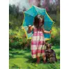 Image de Sunsout Puzzle Pièces Xxl - The Teal Umbrella - 500 Pièces