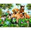 Image de Sunsout Puzzle Xxl Pièces - Summer Pals - Puzzle 500 Pièces