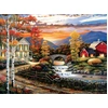 Image de Sunsout Puzzle Babbling Creek Road 1000 Pièces John Zaccheo