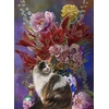 Image de Sunsout Puzzle Xxl Pièces - Chats Et Fleurs Chinoiserie - 500 Pièces