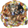 Image de Sunsout Puzzle Panier À Chat Linda Elliot 750 Pièces Carton