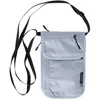 Image de Pochette organisateur - Cocoon - Secret Neck Wallet Light - 6 poches - Sécurisé RFID - Gris
