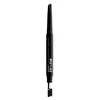 Image de NYX Professional Makeup Crayon à Sourcils Fill & Fluff Formule à la Pommade Crémeuse Pointe Précise Embout Brosse pour Estomper