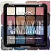 Image de NYX Professional Makeup ULTIMATE SHADOW PALETTE Palette fards à paupières Vintage Jean Baby