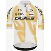 Image de Maillot Q36.5 Pro Cycling Team 2026 Gregarius Off-Road manches courtes jaune blanc - XL