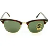 Image de RAY BAN Lunettes de soleil Mixte Modèle Clubmaster - Catégorie 3 - Monture métal acétate - Verres polycarbonate