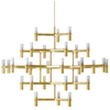 Image de NEMO lampe à suspension CROWN MAJOR (Or opaque - Aluminium)