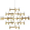 Image de NEMO lampe à suspension CROWN MAJOR (plaqué or - Aluminium)