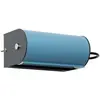 Image de NEMO lampe murale applique APPLIQUE CYLINDRIQUE PETITE (Bleu clair et gris anthracite - Aluminium)
