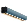 Image de NEMO lampe murale applique APPLIQUE CYLINDRIQUE LONGUE (Bleu clair et gris anthracite - Aluminium)
