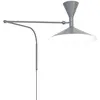Image de NEMO lampe murale applique LAMPE DE MARSEILLE avec le câble de prise (Gris opaque RAL7046 - Métal)