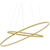 Image de NEMO lampe à suspension ELLISSE DOUBLE (Or peint, 2700K - Aluminium)