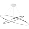 Image de NEMO lampe à suspension ELLISSE DOUBLE (Brillant, 2700K - Aluminium)