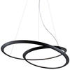 Image de NEMO lampe à suspension KEPLER (Uplight / Noir 2700K - Aluminium verni)