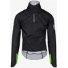 Image de Veste Q36.5 Rain Shell noir brillant vert - M