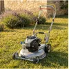 Image de Tondeuse Thermique 53 Cm 163cm³, Mulching Réinventé, Traction Et Démarrage Électrique - Grin Hm53a-instart