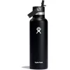 Image de Gourde Isotherme - HYDRO FLASK - 621 ml - Bouchon Antifuite - Paille Intégrée - Acier Inoxydable