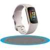 Image de FITBIT Charge 5 - Bracelet dactivité - 6 mois dabonnement à Premium - Blanc