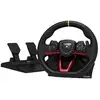 Image de Volant de course sans fil hori apex pour ps5 ps4 pc noir et rouge