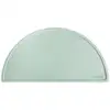 Image de Mushie - Set De Table Pour Assiette - Silicone Et Antidérapante - Sans Bpa - Accessoires Pour Bébé, Jeunes - Cambridge Blue