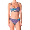 Image de Haut de maillot de bain bandeau femme Huit Tropical Jungle - multicolor - 95 B