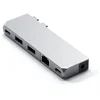 Image de Satechi Pro Hub Mini Avec Fil Usb 3.2 Gen 1 (3.1 Gen 1) Type-c Argent