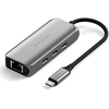 Image de Satechi St-h3c25em Hub & Concentrateur Usb Type-c 10000 Mbit/s Gris