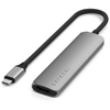 Image de Satechi St-p4sm Hub & Concentrateur Usb Type-c 10000 Mbit/s Gris