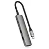 Image de Hub usb-c slim multiport 4-in-1 4k power delivery 100w satechi gris SA-ST-P4SM