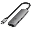 Image de SATECHI Multiports USB-C Slim 4-en-1 4K - Gris