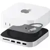 Image de Station d’accueil pour mac mini 2024 avec hub usb c et stockage ssd satechi argent SA-ST-GNMMES