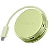 Image de Hub Multiport 5-en-1 Usb-c Vers Hdmi / Usb-a / 2 Usb-c / Carte Sd Modèle Onthego Vert Satechi