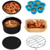 Image de Set daccessoires - COSORI - 6 pièces - Compatible avec friteuses - Matériaux sans BPA - Facile à nettoyer
