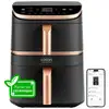 Image de Friteuse Sans Huile - Turbo Tower Pro Smart - Capacité 10,8l - 2 Cuves - 7 Programmes - 2630w - Noir