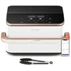 Image de COSORI Friteuse sans huile double panier Dual Blaze Twinfry  Chef Edition Blanc avec une capacité de 10L