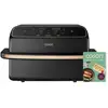 Image de Friteuse Sans Huile - Air Fryer Dual Blaze Twinfry Compact - Capacité 8,6l - 2700 W - Noir
