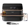 Image de Cosori dual blaze twinfry chef edition double 10 l autonome 2800 w friteuse d'air chaud gris foncé, or rose