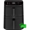 Image de Friteuse D’air Chaud Cosori Turbo Tower 10,8l Double Panier Noir 7 Programmes 2630w Caf-dc121-aeur