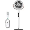 Image de Dreo Smart Ventilateur sur Pied Silencieux 25dB30M portée1650m³h Volume dairTurbo CirculateurHauteur 110CM6 Modes8 Vitess
