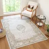 Image de LIVABLISS Tapis Lavable Machine Vintage Oriental DEEPIKA 160x213cm Multicolore/Marron