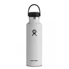 Image de Hydro Flask gourde isotherme 21 oz blanc/noir - bouchon Flex Cap acier inox 18/8 TempShield